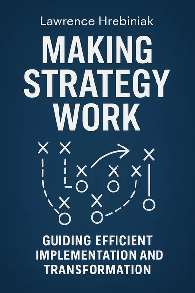Cover of 'Making strategy work'