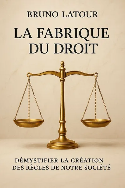 Couverture de 'La fabrique du droit'
