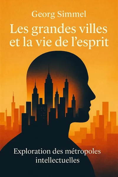 Couverture de 'Les grandes villes et la vie de lesprit'