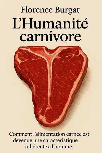 Couverture de 'Lhumanite carnivore'