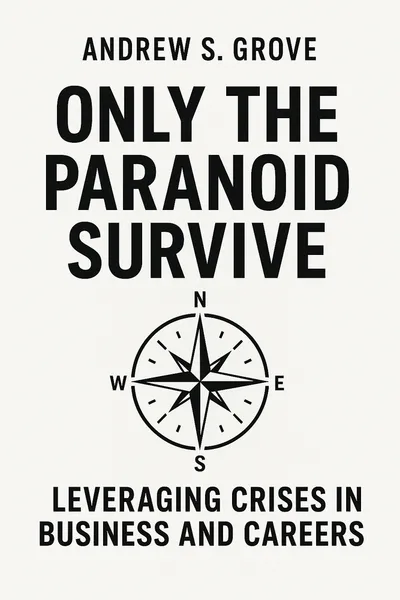 Cover of 'Only the paranoid survive'