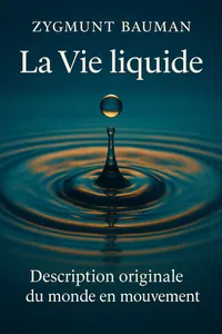 Couverture de 'La vie liquide'