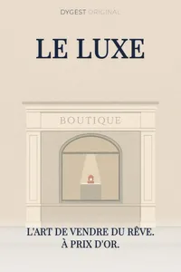 Couverture de 'Le luxe'