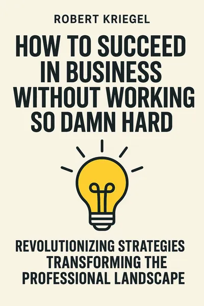 Cover of 'How to succeed in business without working so damn hard'