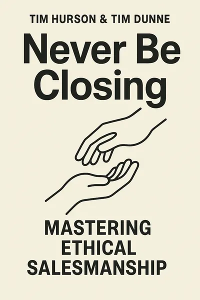 Cover of 'Never be closing'