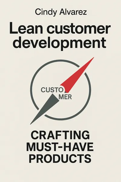 Cover of 'Lean customer development'