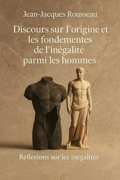 Couverture de 'Discours sur lorigine et les fondements de linegalite parmi les hommes'