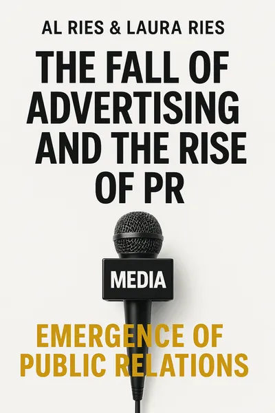 Cover of 'The fall of advertising and the rise of pr'