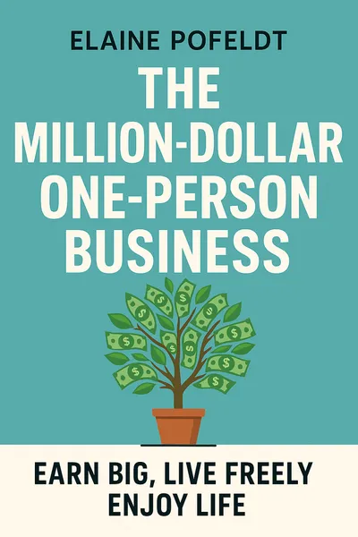 Cover of 'The million dollar one person business'