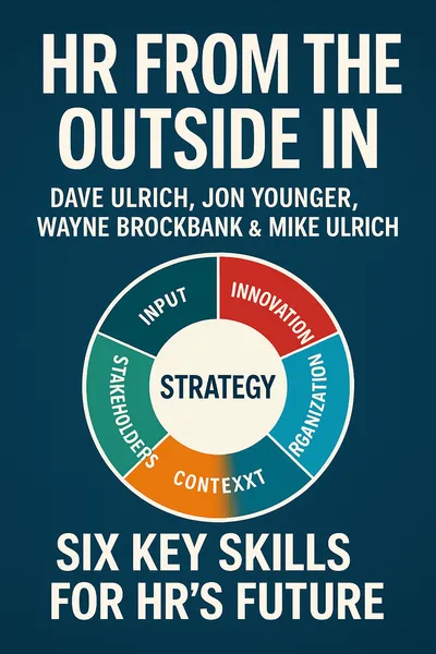 Cover of 'Hr from the outside in'