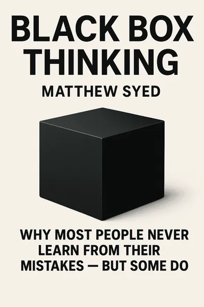 Cover of 'Black box thinking'