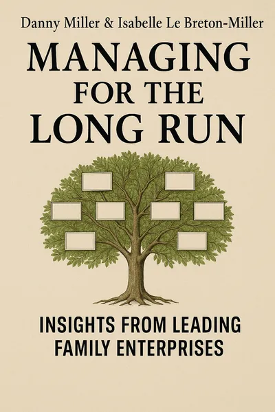 Cover of 'Managing for the long run'