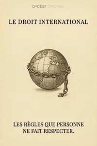 Couverture de 'Le droit international'