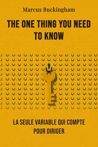 The one thing you need to know