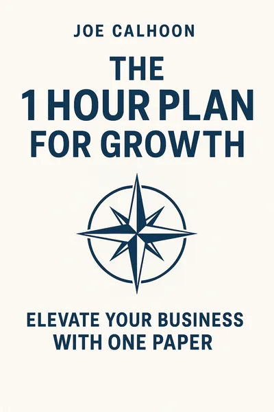 Cover of 'The 1 hour plan for growth'