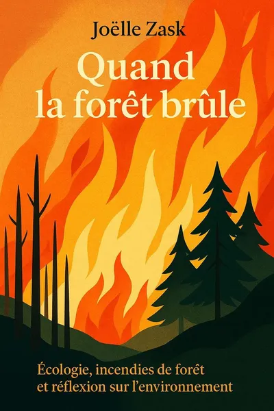 Couverture de 'Quand la foret brule'