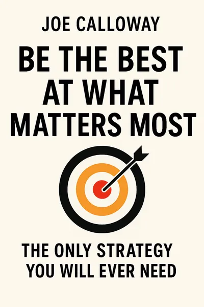 Cover of 'Be the best at what matters most'