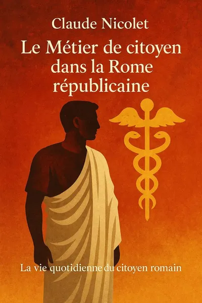 Couverture de 'Le metier de citoyen dans la rome republicaine'