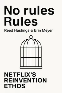 Cover of 'No rules rules'