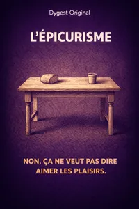 Couverture de 'Lepicurisme'
