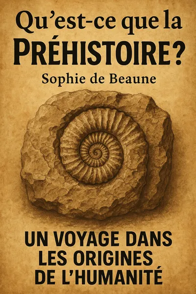 Couverture de 'Quest ce que la prehistoire'