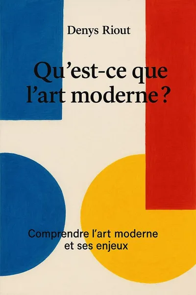 Couverture de 'Quest ce que lart moderne'