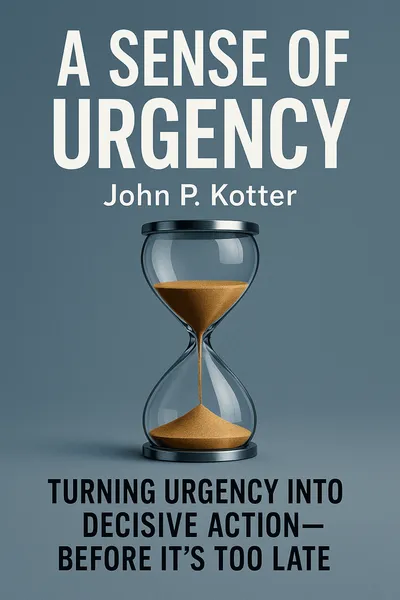 Cover of 'A sense of urgency'
