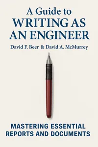Cover of 'A guide to writing as an engineer'