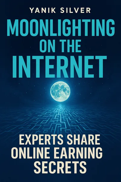 Cover of 'Moonlighting on the internet'
