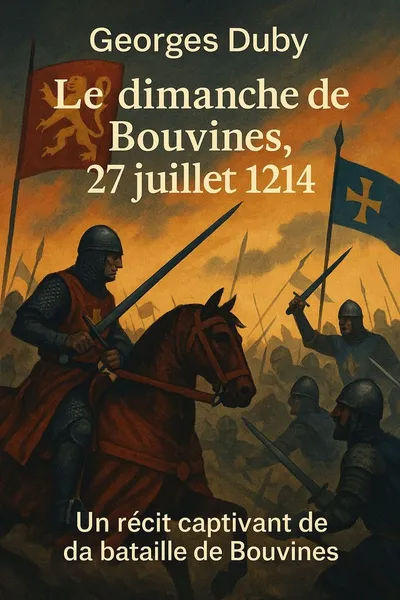 Couverture de 'Le dimanche de bouvines 27 juillet 1214'
