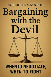 Cover of 'Bargaining with the devil'