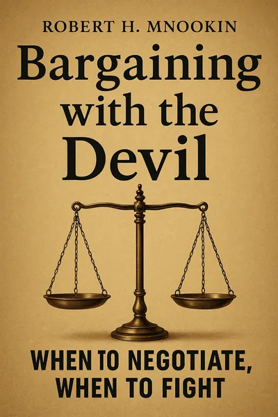 Cover of 'Bargaining with the devil'