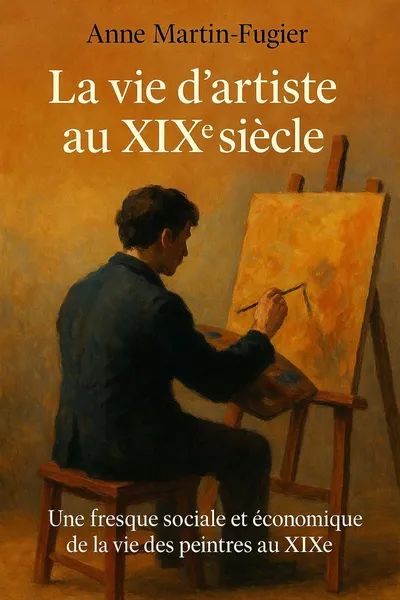 Couverture de 'La vie dartiste au xixe siecle'