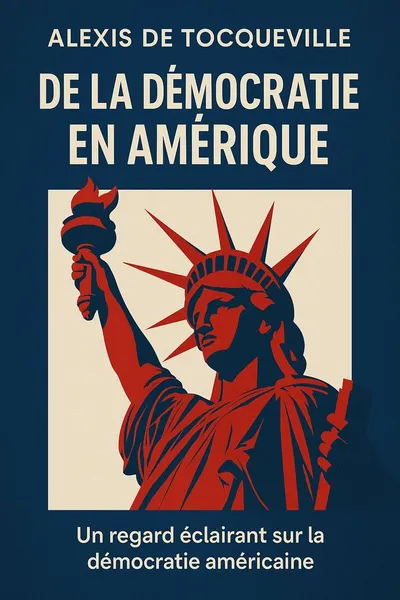 Couverture de 'De la democratie en amerique'