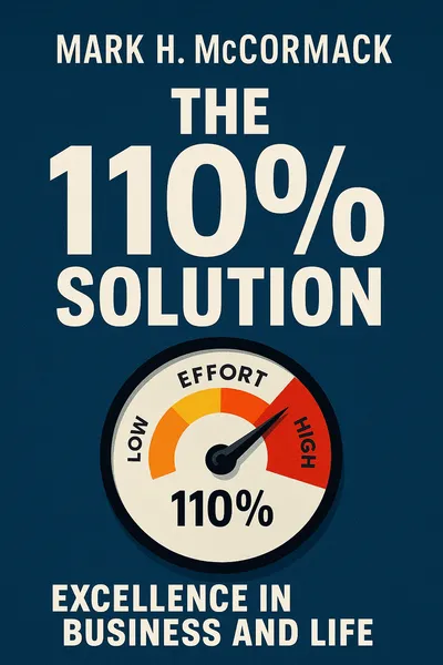 Cover of 'The 110 percent solution'