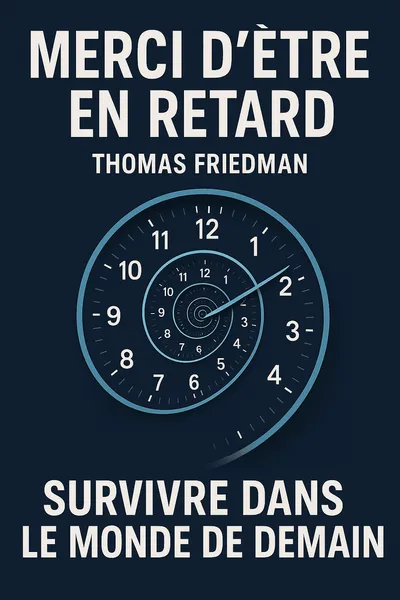 Couverture de 'Merci detre en retard'