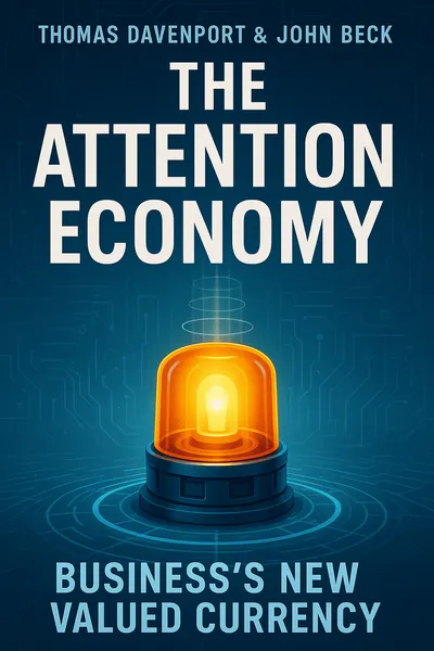 Cover of 'The attention economy'