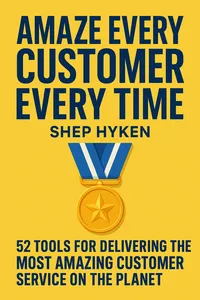 Cover of 'Amaze every customer every time'