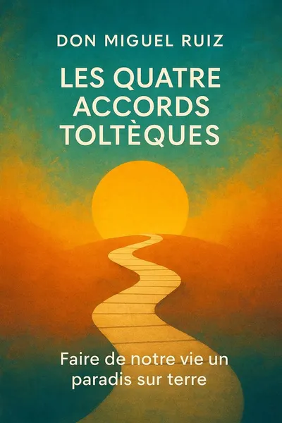 Couverture de 'Les quatre accords tolteques'