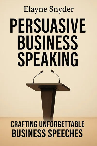 Cover of 'Persuasive business speaking'