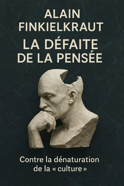 Couverture de 'La defaite de la pensee'